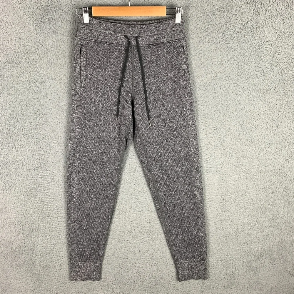 Lululemon‎ Engineered Warmth Jogger Women's 4 Graphite Grey Stretch Merino Wool